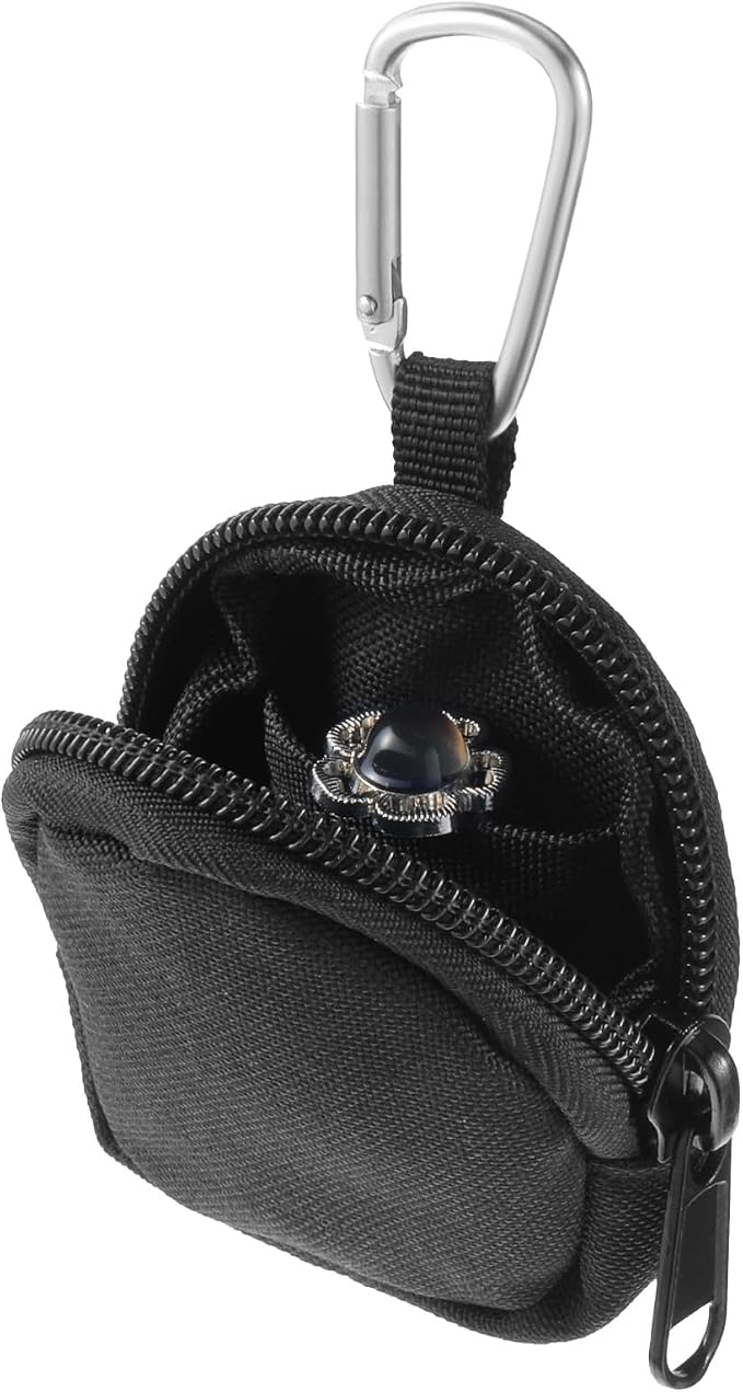 Nogeqi Ring Holder Keychain,Travel Ring Holder,Jewelry Holders for Sports Bag,Nylon Travel Jewelry Bag for Anti-Lost Keys