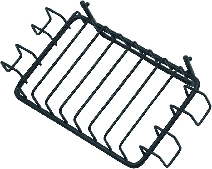 2 Pack Soap Dish for Shower Wall, Stainless Steel Soap Holder with 4 Hocks for Bathroom (Black)