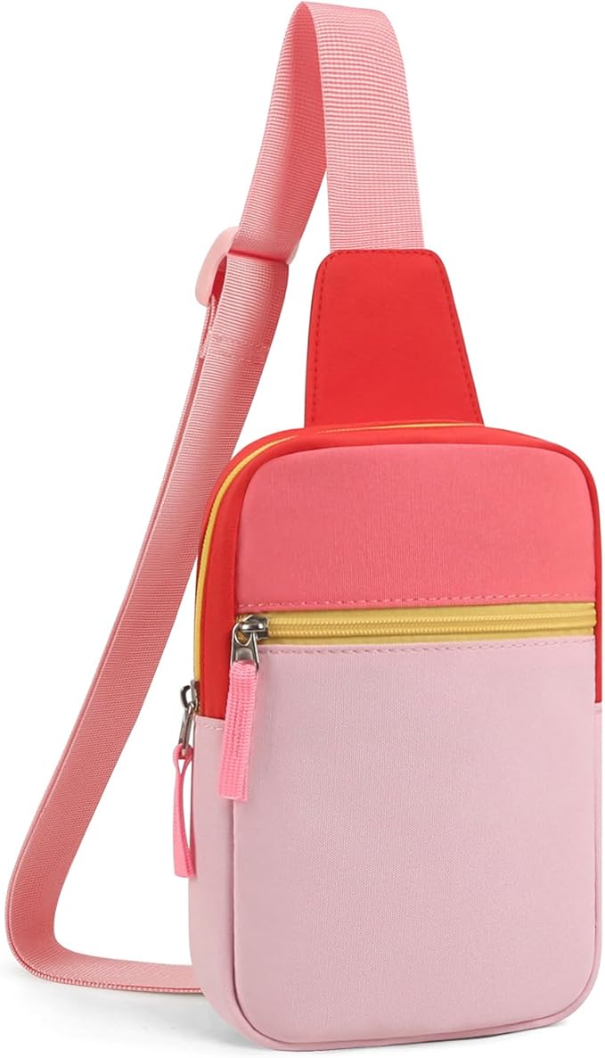 Birthday Gifts for 8 9 10 11 12 Year Old Teens Girls Kids, Fanny Pack Crossbody Bag Sling Belt Bags Purse, Dorm Travel Essentials for Girls Fashion, Preppy Tween Teen Girl Gift Trendy Stuff