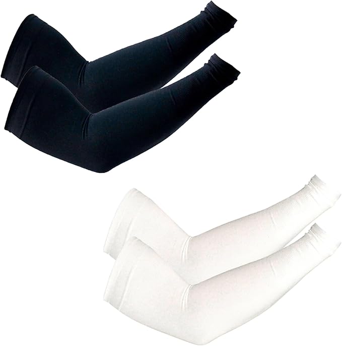PFFY UV Protection Cooling Arm Sleeves for Men and Women UPF 50 Sun Sleeve