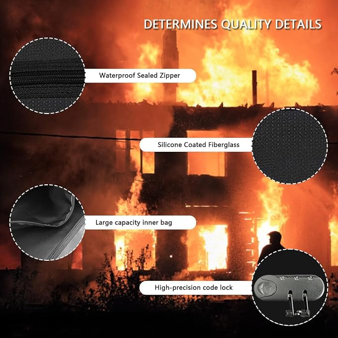 JUGREAT Hanger Diversion Fireproof Safe with Lock, Hidden Storage for Valuables, Secret Under Clothes With Hidden Compartment to Hide Items for Home or Travel