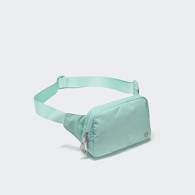Pander Belt Bag Large 2L, Nylon Fanny Pack Purse for Women and Men with Adjustable Strap