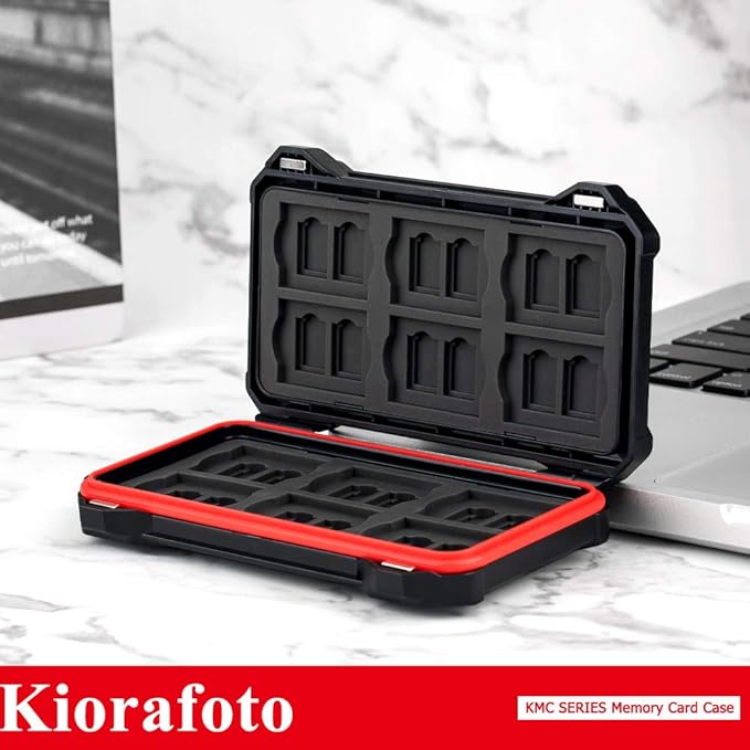 [12 SD + 24 TF] 36 Slots Magnetic Closure Memory Card Case Holder Organizer Keeper for Camera SD SDHC SDXC MSD MicroSD MicroSDXC MicroSDHC TF & Huawei Smartphone Nano SIM NM Nano Memory Cards Storage