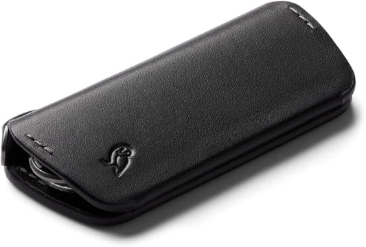 Bellroy Key Cover Plus – Third Edition (Leather Key Holder, Holds 4 – 8 Keys) - Black