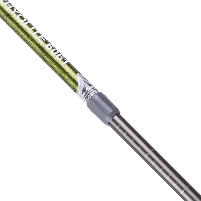 Mountainsmith Rhyolite 6061 Trekking Poles - Lightweight Adjustable Anti-Shock Suspension Walking Poles for Backpacking, Hiking, & Thru-Hiking