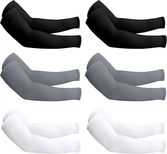 PFFY UV Protection Cooling Arm Sleeves for Men and Women UPF 50 Sun Sleeve