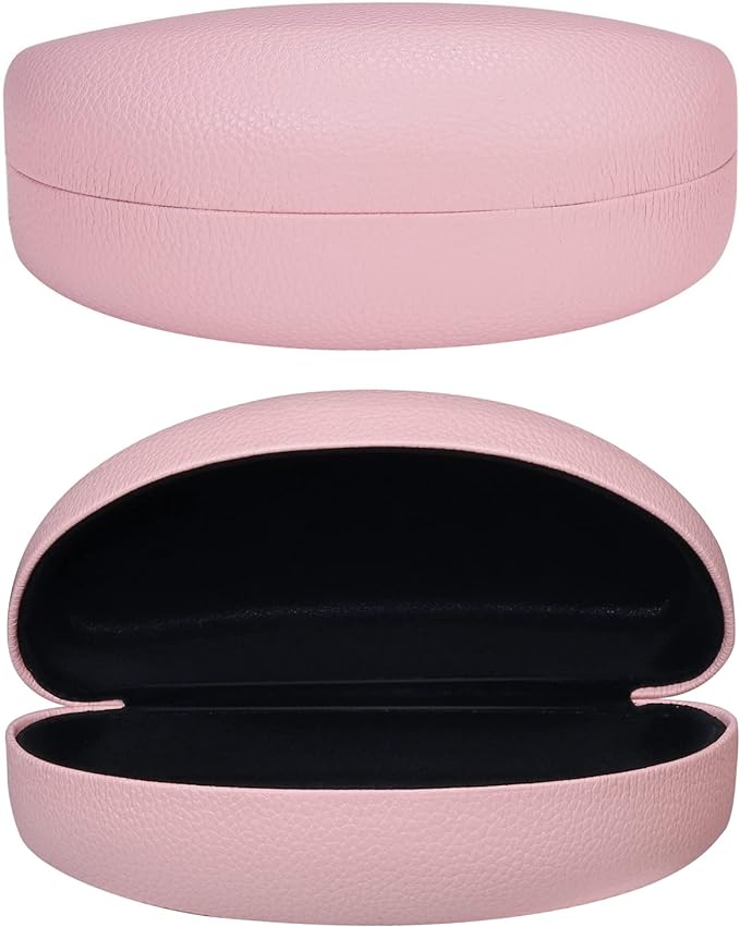molshine Hard Shell Sunglasses Case,Classic Large Glasses Case for Sunglass,Eyeglasses with Cleaning Cloth,Pouch