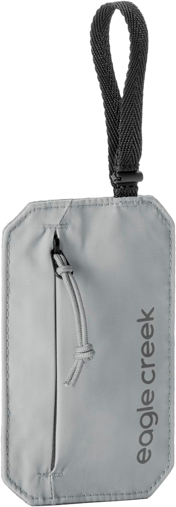 Eagle Creek Undercover RFID Bra Pouch – Travel Security Pouch with RFID Blocking – Lightweight, Wear Under Clothing – Zippered Passport & Card Holder – Adjustable Strap – Storm Grey