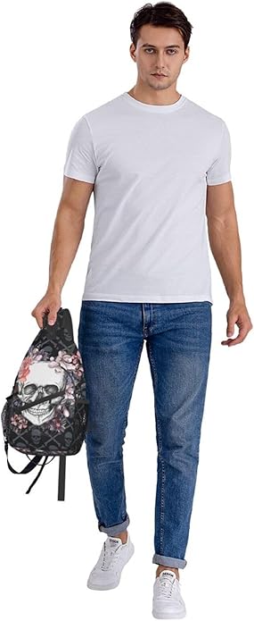 Sling Backpack Unisex Crossbody Chest Bag Shoulder Chest Bag For Women Men Hiking Travel