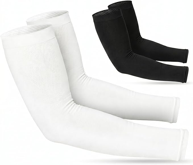 SportsTrail Cooling Arm Sleeves for Men & Women – Breathable, UV Sun Protection, Sports Arm Sleeves for Women, Men & Youth