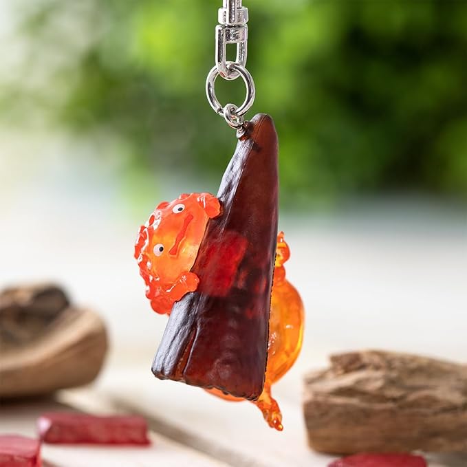 Studio Ghibli - Howl's Moving Castle - Hanging Calcifer, Benelic Key Chain