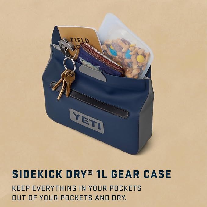 YETI Sidekick Dry 1L Gear Case, Charcoal