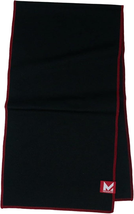 MISSION Max Plus Cooling Towel- Soft, Durable Microfiber - Cools Up to 3 Hours - UPF 50 Sun Protection - Machine Washable
