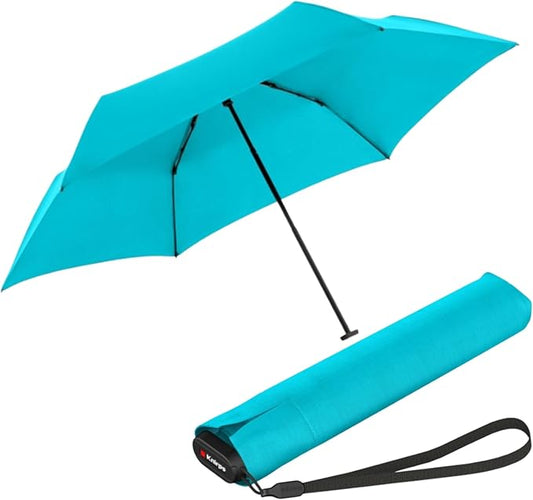 Knirps US.050 Ultra Light Pocket Size Manual Rain Umbrella with Carrying Case