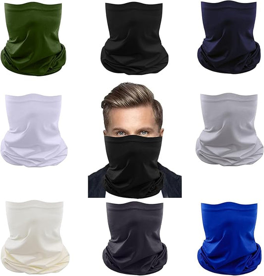 Neck Gaiter Masks Tube Scarf,Seamless Bandanas Buffs Gators,Ourdoor Face Mask Face Covering Multi Headwear