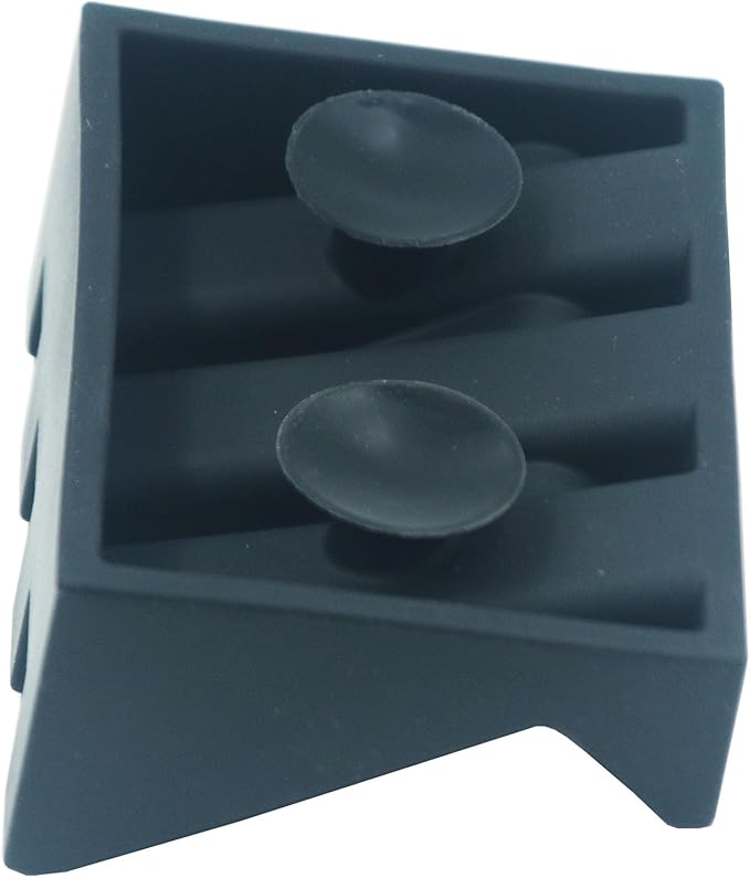 2 Pack Silicone Soap Dish with Suction Cup, Self Draining Soap Holder, Sponge Holder, for Shower,Bathroom,Kitchen Sink Organizer (Black)