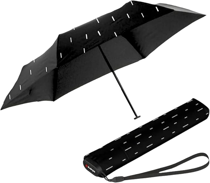 Knirps US.050 Ultra Light Pocket Size Manual Rain Umbrella with Carrying Case