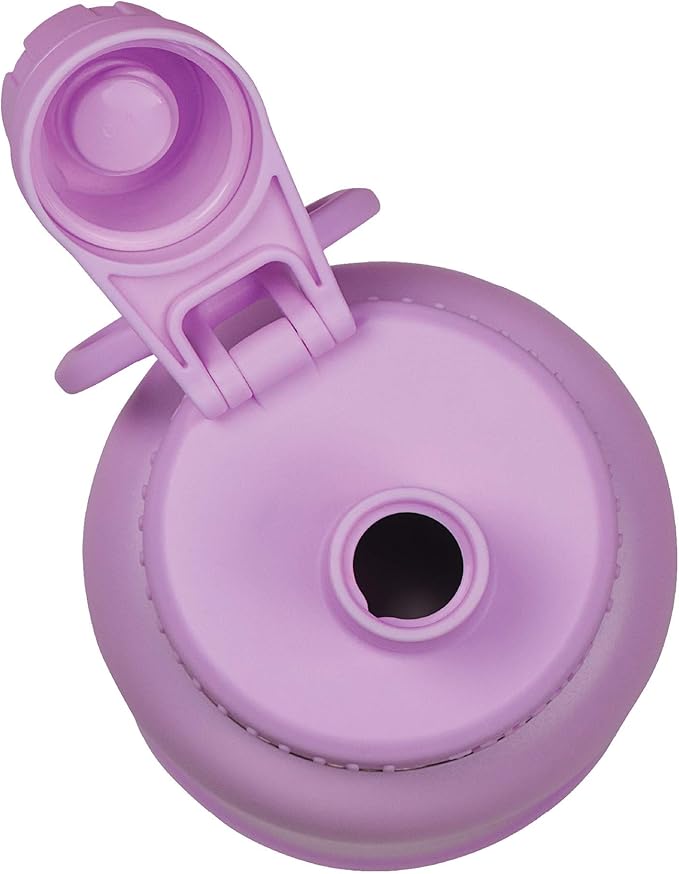 Takeya Actives Insulated Stainless Steel Water Bottle with Spout Lid, 18 oz, Lilac