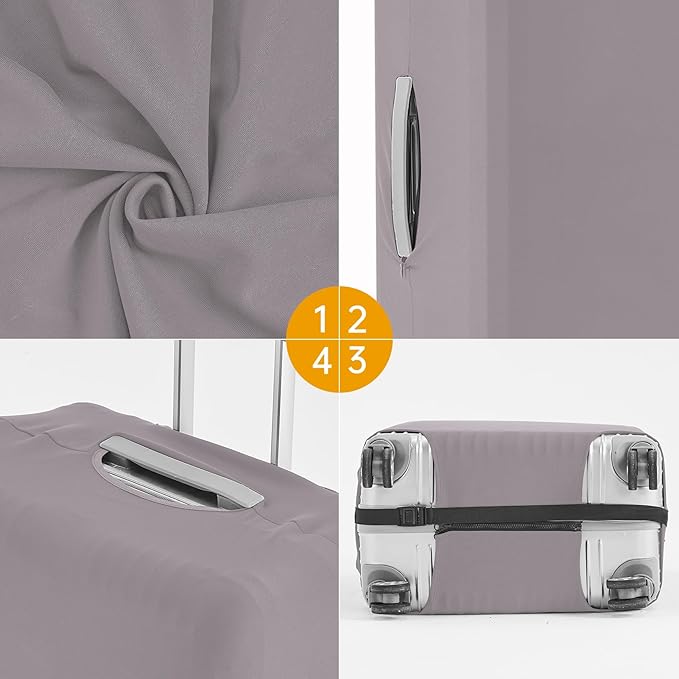 Travelkin Luggage Covers For Suitcase Tsa Approved,Suitcase Cover Protector Fit 18-32 Inch Luggage