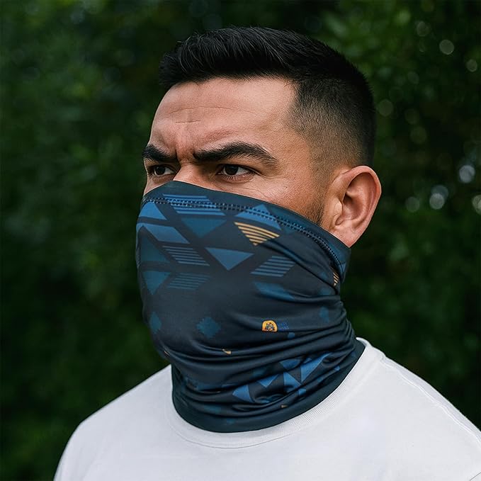 WHTE MOSS Performance neck gaiter - UPF50+ Ultra Soft & Breathable all season sport mask for Men and Women