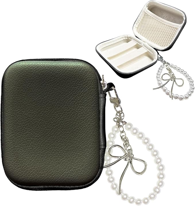 STARGAZ Digital Camera Case,suitable for camera case small such as CAMKORY/KODAK PIXPRO FZ45/FZ55/Canon PowerShot ELPH/HS,etc.Compact digital camera bag, can also store such as SD cards (Black)