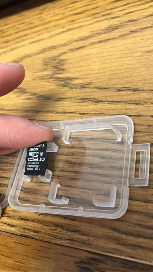 eTECH Collection 15 Pack of Clear Plastic SD/SDHC/SDXC/MicroSD/MicroSDHC/MicroSDXC Memory Card Case Holder for SanDisk/Kingston/Transcend/Samsung (Case Only, Memory Card Not Included)