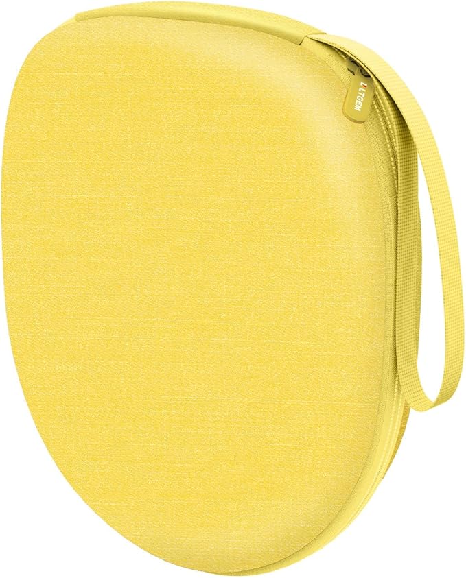 Headphone Headset Case Compatible with Sony WH-CH520/JBL/Anker//BERIBES/KVIDIO Wireless On-Ear Headphones, Yellow