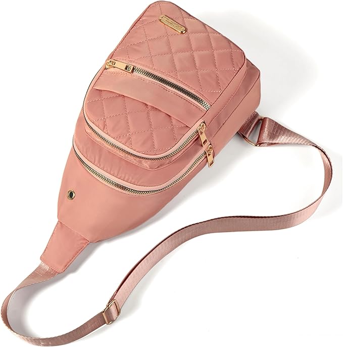 Banelu Small Sling Bag Crossbody Sling Backpack for Women Trendy, Small Crossbody Purse Cross Body Bag for Hiking Traveling