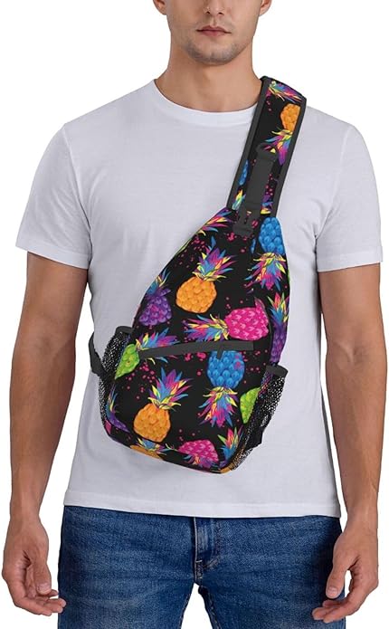 Sling Backpack Unisex Crossbody Chest Bag Shoulder Chest Bag For Women Men Hiking Travel