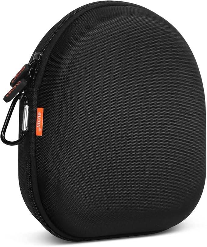 Hard Shell Headphone Case - Durable Zipper Travel Case Portable Carrying Pouch Bag Compatible with Sony WH-CH520/WH-CH720N, JBL Tune 510BT/720BT/520BT/770NC, Soundcore Q20 Q20i Q30, Jlab Headphones