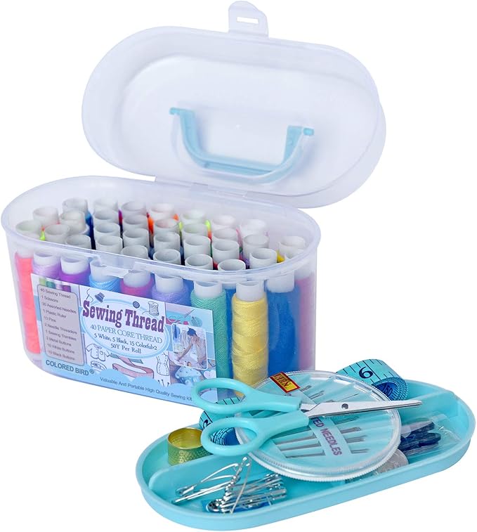 Sewing kit Sewing Thread Sewing Supplies Family Repair Kit Traveler Sewing Project kit DIY Sewing Supplies Organizer