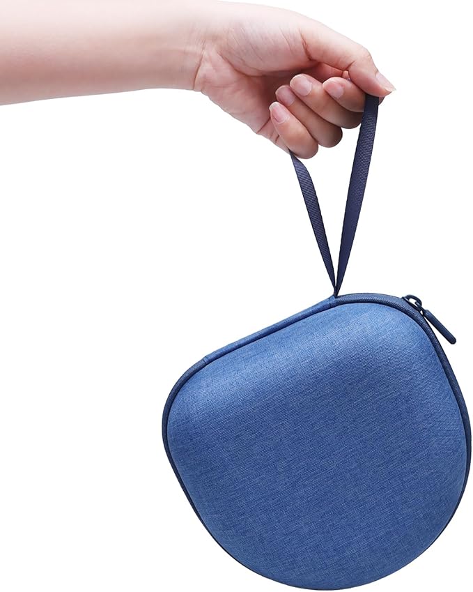 Headphone Case Compatible with Soundcore by Anker Q20i Q20 Q30 Q45 / BERIBES/TOZO/KVIDIO/Beats Noise Cancelling Over-Ear Headphones, Light Blue
