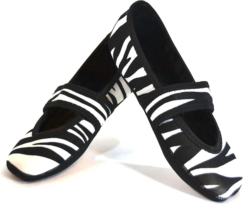 Nufoot Betsy Lou Women's Slippers, Foldable, Flexible Flats, Slipper Socks, Travel Slippers, Exercise Shoe, Dance Shoe, Yoga Socks, House Shoes, Indoor Shoes