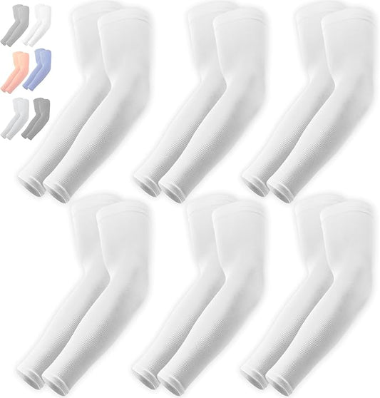 OutdoorEssentials UV Sun Sleeves for Men & Women, Cooling Arm Sleeves UPF 50+ | Golf, Tattoo Cover Up, Sun Protection