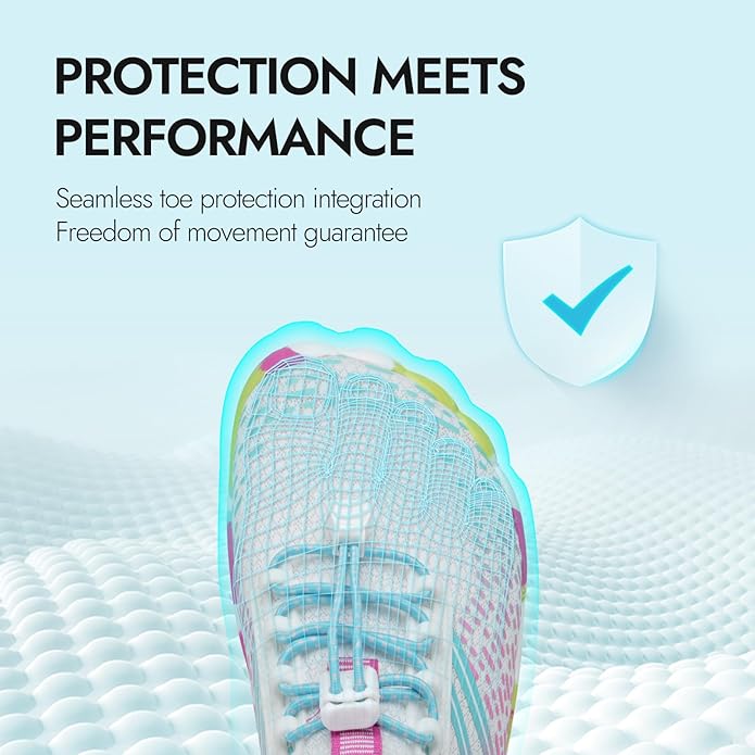 ATHMILE Hiking Barefoot Water Shoes for Women Men Beach Swim Aqua Pool River Quick Dry Athletic Wide Toe Outdoor Sport Kayaking Boating Rock Climbing Yoga Lake