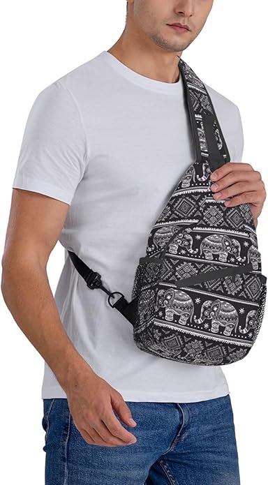 Sling Backpack Unisex Crossbody Chest Bag Shoulder Chest Bag For Women Men Hiking Travel