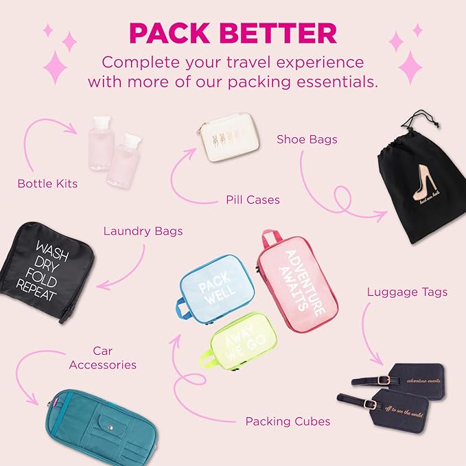 Miamica Women's Zippered Pill Case with 8-Day Removable Plastic Organizer, Beige, 3.5” x 2.75” x 1.25" – Weekly Medicine Box w/Compact Design