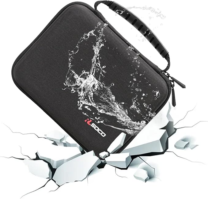 RLSOCO Carrying Case Compatible With Gillette Heated Razor for Men - Black (Case Only)