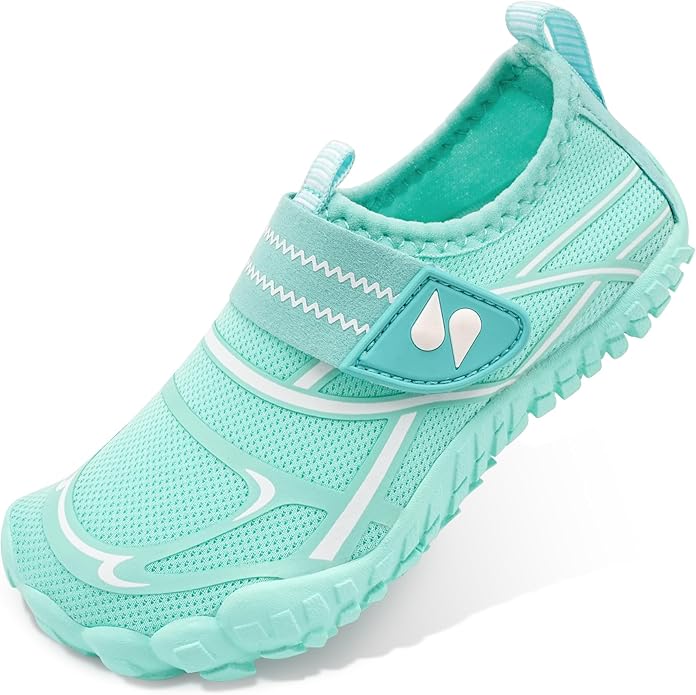 Stelle Kids Water Shoes Wide Toe Box Barefoot Quick Dry Non-Slip Aqua Shoes for Boys Girls Toddler Beach Swim Pool