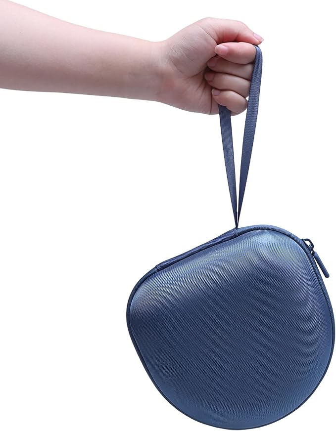 Headphone Case Compatible with BERIBES/TOZO/KVIDIO/Beats/Soundcore Anker Noise Cancelling Over-Ear Headphones, Dark Blue