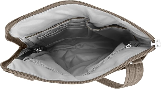 Travelon Anti-theft Classic Slim Double Zip Crossbody
