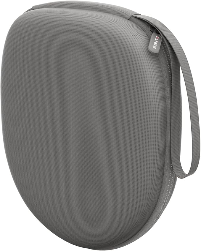 Headphone Headset Case Compatible with RORSOU C6/JBL/Anker/Sony/BERIBES/KVIDIO Wireless On-Ear Headphones, Gray