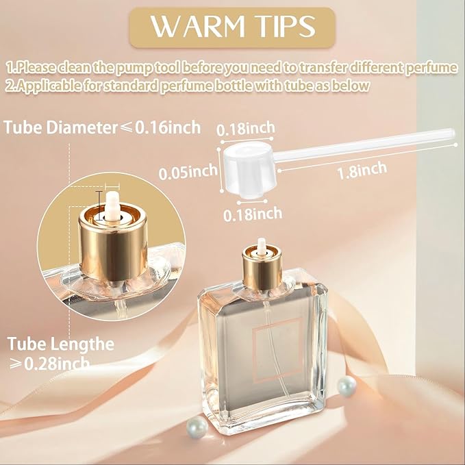 Tessco for you 56 Pieces 8ml Travel Refillable Perfume Bottles Mini Cologne Perfume Spray Bottle Empty Pocket for Travel and Outgoing Pocket Cologne Sprayer