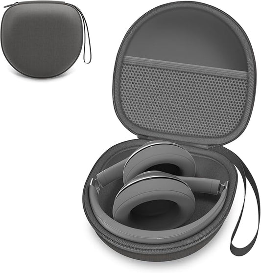 Headphone Case Compatible with BERIBES/TOZO/KVIDIO/Beats/Soundcore Anker/JBL Noise Cancelling Over-Ear Headphones, Gray