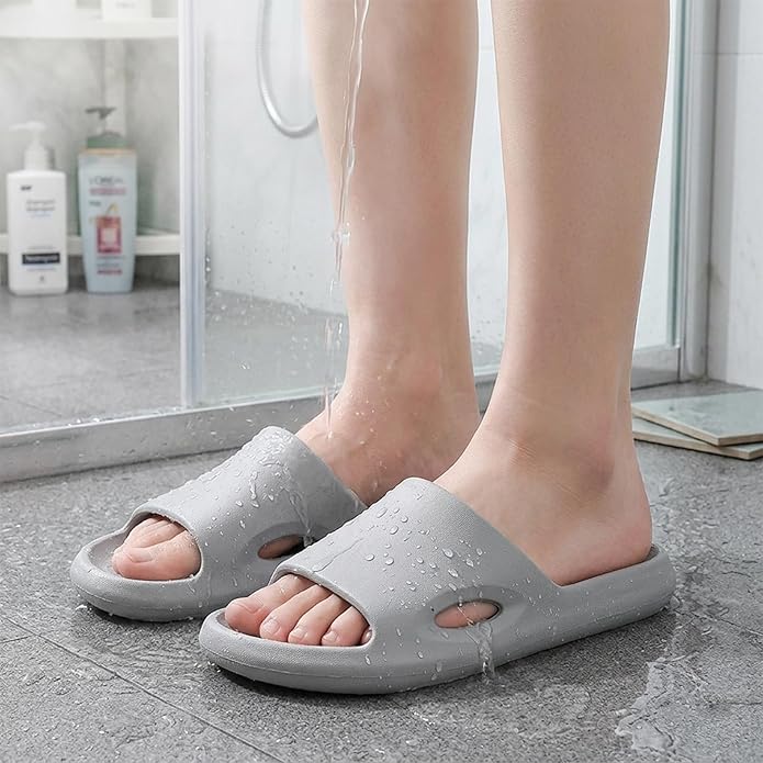 Shower Shoes Quick-Dry Non-Slip Bathroom Slippers for Men & Women,Quick-Dry Non-Slip, Home Slides Dorms, Gym, Pool, Spa, Camping, Beach