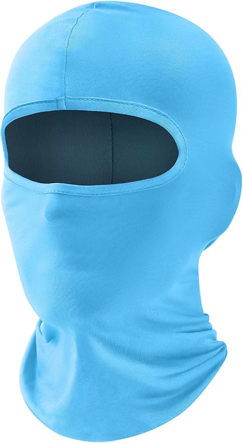 Fuinloth Balaclava Ski Mask, Motorcycle Summer Thin Cooling UV Protection Neck Gaiter for Men/Women
