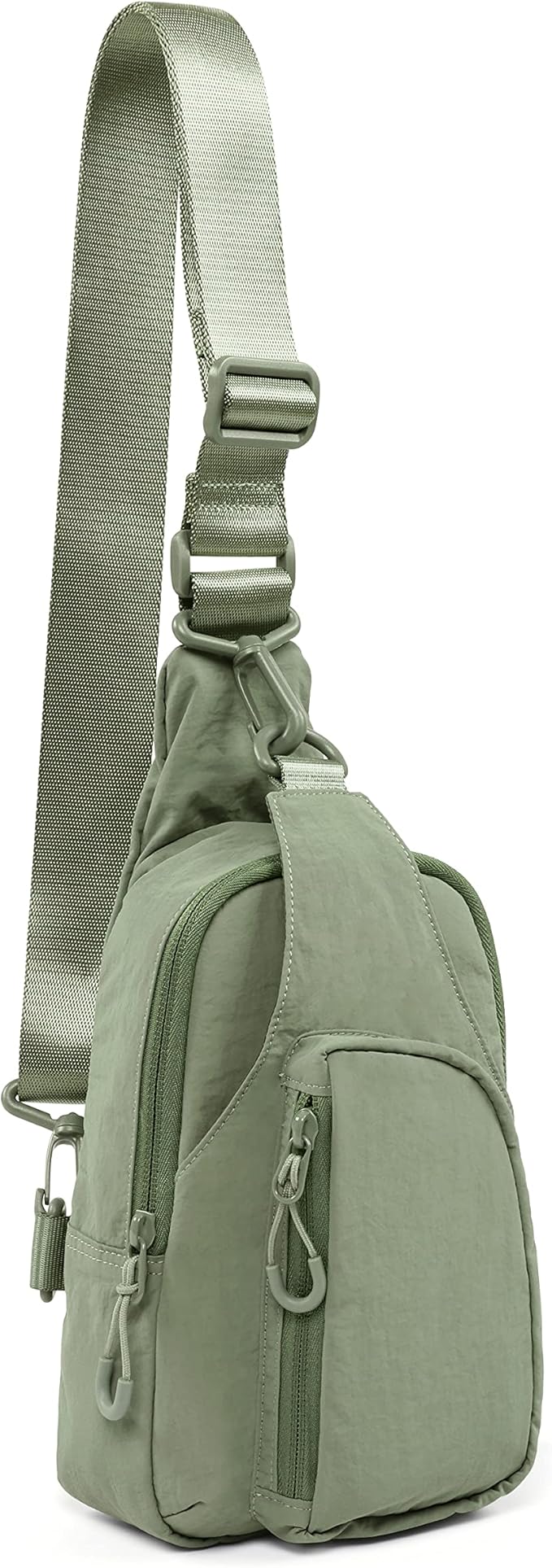 ODODOS Sling Bag with Adjustable Straps Crossbody Chest Bag Lightweight Backpack for Casual Traveling Hiking