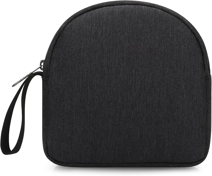 E-Tree Soft Headphone Case Bag for JBL Tune 510BT/520BT/500BT/720BT/Sony WH-CH520/510/720/710/BERIBES/SoundCore Q20/30/TOZO/KVIDIO/JLab/Bose, Travel Electronic Accessories Organizer (Black)