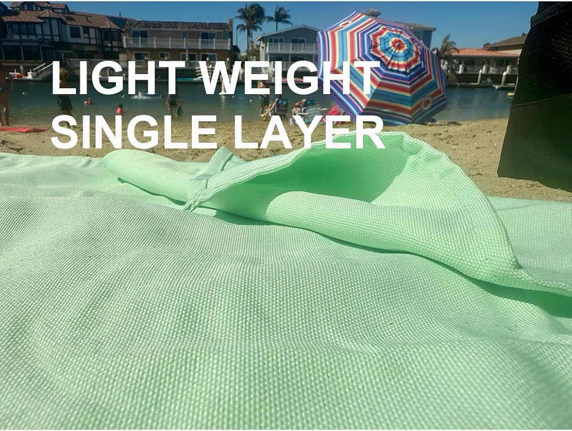 Kids Picnic Blanket, Kids Beach Mat – Medium 4’9” × 3’3” Compact Canvas, Easy to Fold & Carry