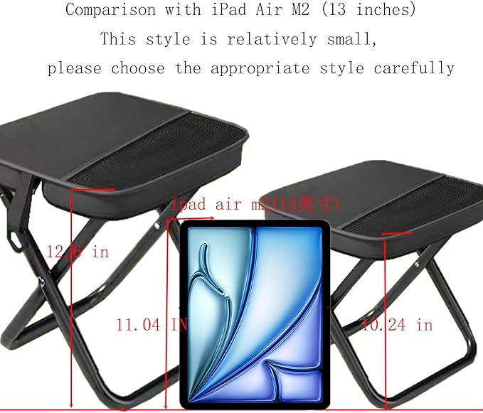 Small Portable Foldable Travel Pedal,Camping Stool Portable,11 in Ultra Light Mini Foot Rest,Suitable for Long Distance Flights,Cars,Subway, Compact Design for Enhanced Comfort(10.6 in)
